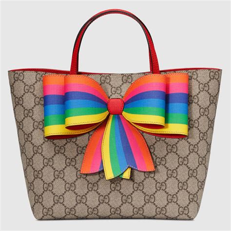 rainbow gucci purse